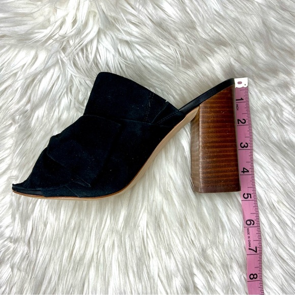 Sam Edelman Yumi Black Heeled Mule Sandal Size 7 - Picture 7 of 8